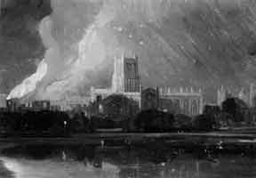 Bishop's Palace Burns 1831