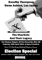 Chartist Poster