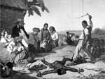 Slaves Cutting Sugar Cain