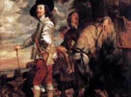 Charles I by Sir Anthony Van Dyck, painted in April 1634 Charles I by Sir Anthony Van Dyck, painted in April 1634
