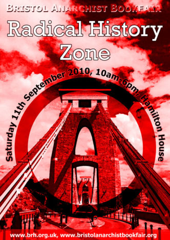 Poster for Bristol Anarchist Bookfair 2010