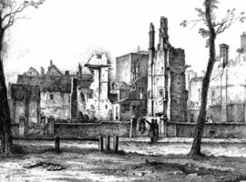 North side of Queen Square, 1832, Rev. Eden.