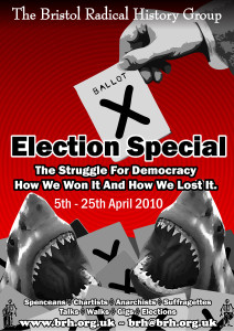 Election Special Shark Poster - Colour