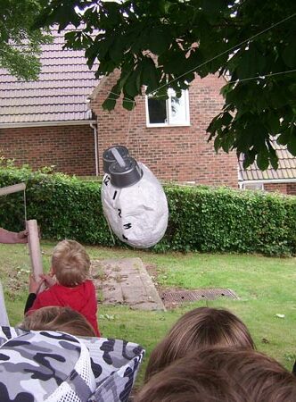 The alarm clock piñata.