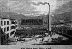 Great Western Cotton Works, Barton Hill Bristol By Samuel Loxton