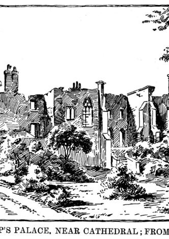 Ruins of the Bishop's Palace by Loxton