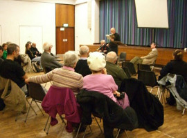 Dorothy Hazard lecture at Broadmead Baptist Church.