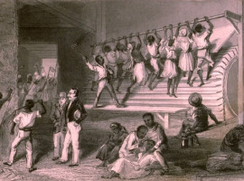 An Interior View of a Jamaica House of Correction, 1834.