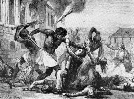 A slave revolt.