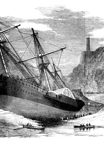 The wreck of the Demerara.