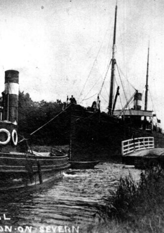 The Mayflower tug.