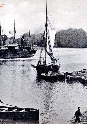 The River Avon from Pill.