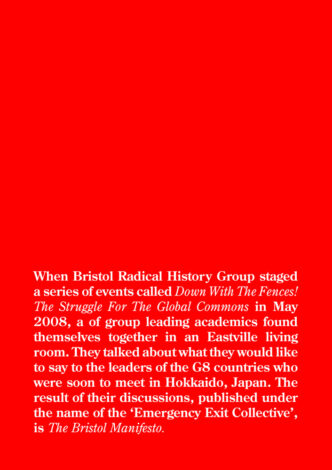 The Bristol Manifesto Back Cover