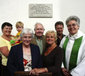 Swing Plaque Micheldever Church