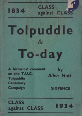 Tolpuddle, Hutt and the Meerut ‘Conspiracy’ Poster