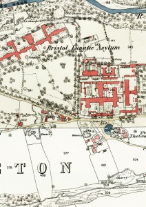A map of Stapleton Workhouse and Asylum from 1880.