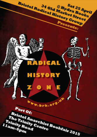 Poster for Bristol Anarchist Bookfair 2015