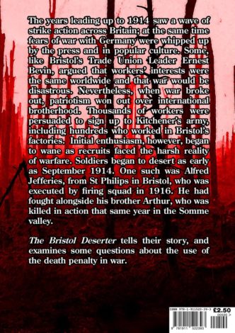 The Bristol Deserter Back Cover
