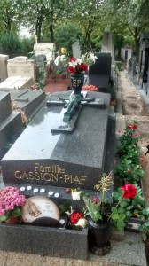 Edith Piaf’s grave