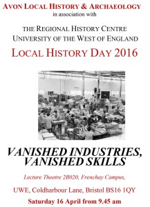 Avon Local History & Archaeology 2016 Programme