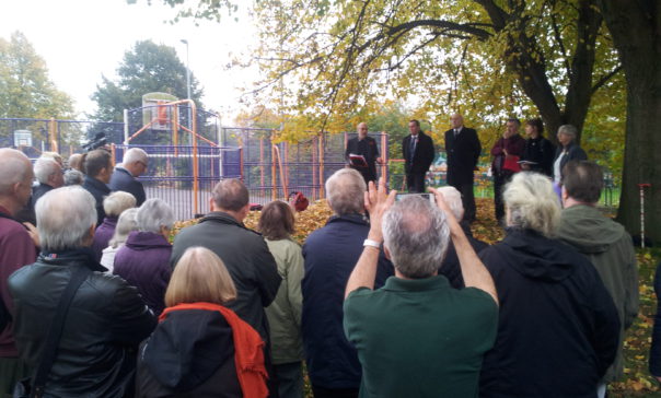 The Dings Park Somme commemoration, 1/11/2016.