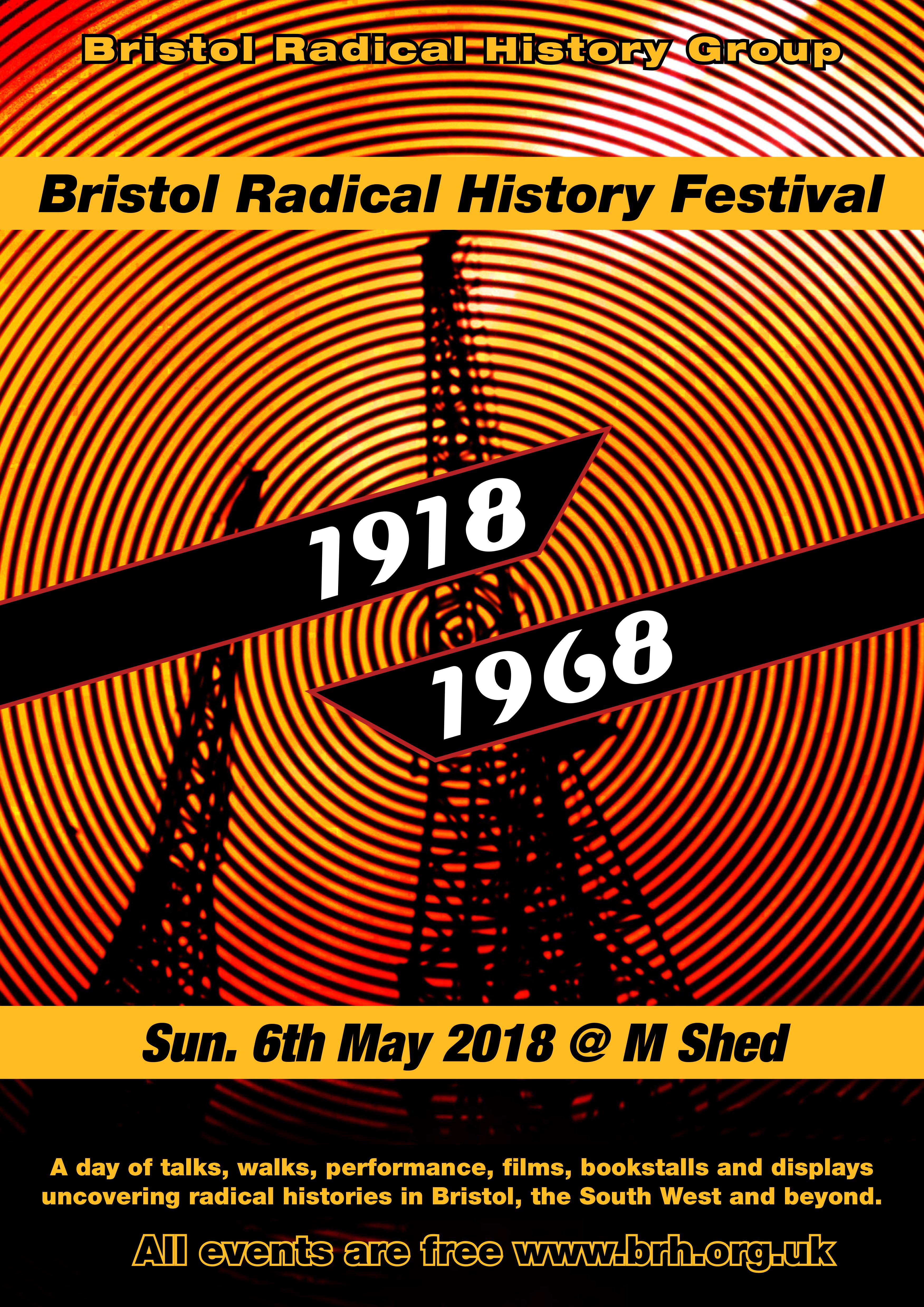 Bristol Radical History Festival 2018 Poster Dark Large