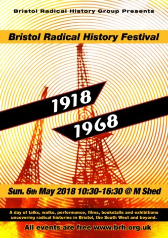 Poster for Bristol Radical History Festival 2018