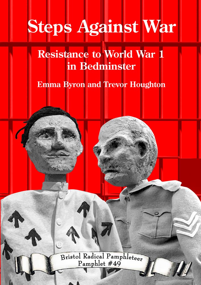 Front cover showing two puppets from the history walk