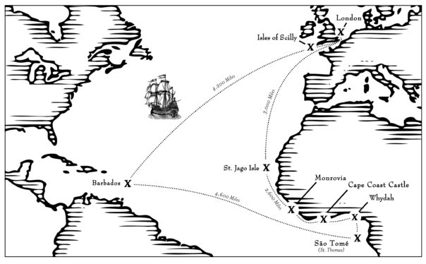Slave ship Hannibal 1693-1695