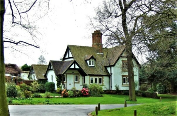 Large house, once residence of the Rennison family.