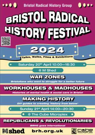 Poster for Bristol Radical History Festival
