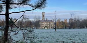 The grounds at Glenside, Blackberry Hill, Bristol