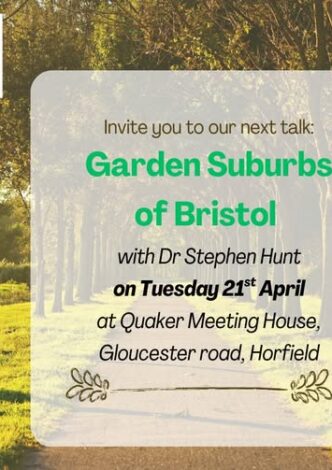 Garden Suburbs of Bristol talk